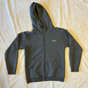 lululemon athletica Gray Full-Zip Hoodie Size Medium